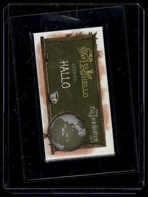 2026 Topps Allen & Ginter #WTSH-4 Hallo Mini 50 Ways To Say Hello