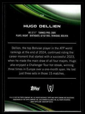 2025 Topps Chrome #134 Hugo Dellien