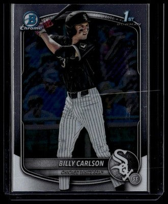 2025 Bowman Draft #BDC-10 Billy Carlson Chrome