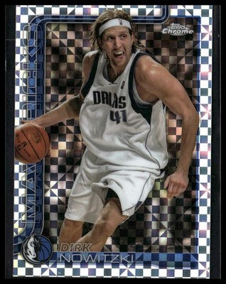 2025-26 Topps Chrome #246 Dirk Nowitzki X-Fractors