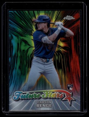 2026 Topps Chrome #FS-10 Carson Benge Future Stars