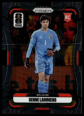 2026 Panini Prizm FIFA World Cup #155 Senne Lammens