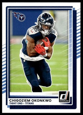 2025 Donruss #19 Chigoziem Okonkwo