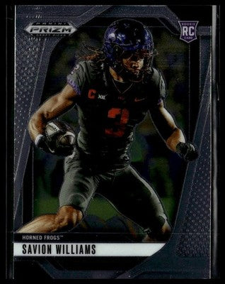 2025 Panini Prizm Draft Picks #119 Savion Williams Prizms Silver