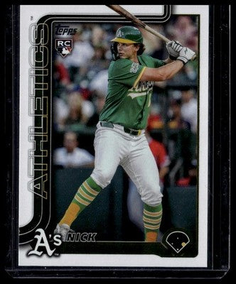 2025 Topps Update #US201 Nick Kurtz