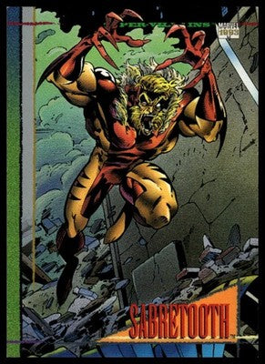 1993 SkyBox Marvel Universe #31 Sabretooth
