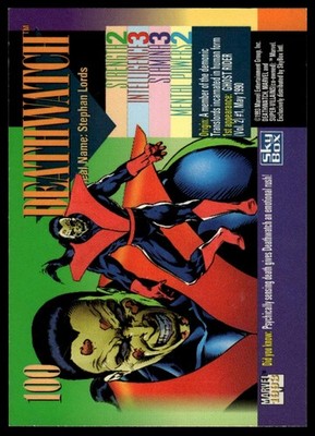 1993 SkyBox Marvel Universe #100 Deathwatch