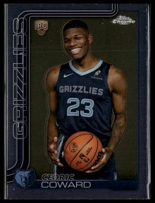 2025-26 Topps Chrome #261 Cedric Coward