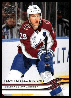 2025-26 Upper Deck #42 Nathan MacKinnon