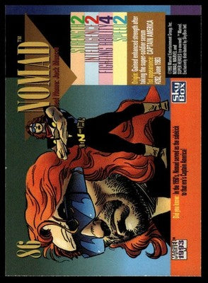 1993 SkyBox Marvel Universe #86 Nomad