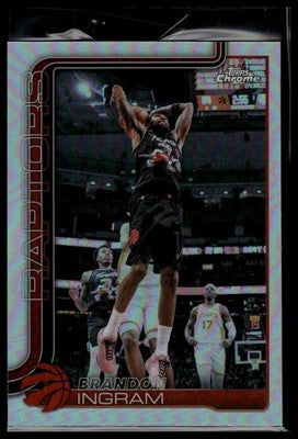 2025-26 Topps Chrome Update #66 Brandon Ingram refractor