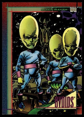 1993 SkyBox Marvel Universe #118 Ovoids