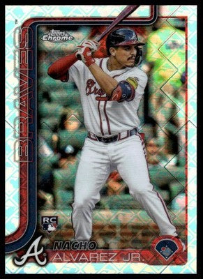 2025 Topps Chrome Logofractor Edition #75 Nacho Alvarez Jr.