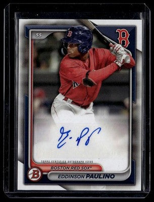 2024 Bowman #PPRA-EP Eddinson Paulino Prospects Autographs