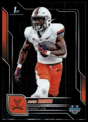 2025 Bowman University Chrome #79 Xavier Brown