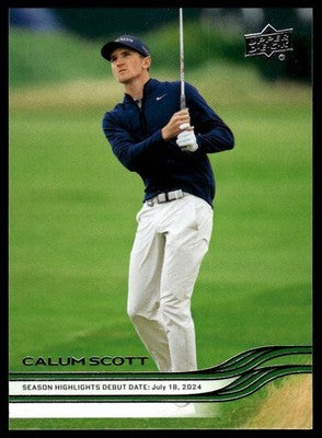 2026 Upper Deck #100 Calum Scott