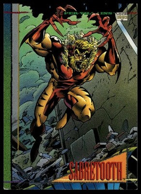 1993 SkyBox Marvel Universe #31 Sabretooth
