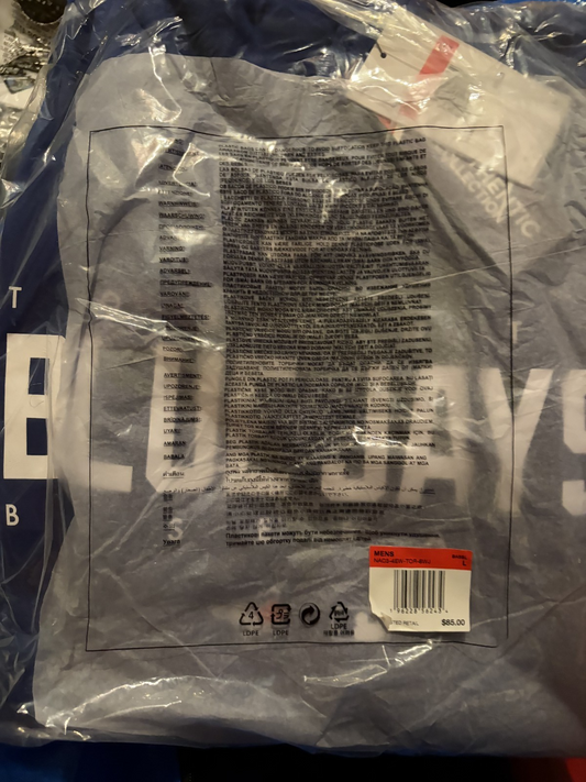 Toronto Blue Jays Nike MLB Authentic Collection Pullover Hoodie Large