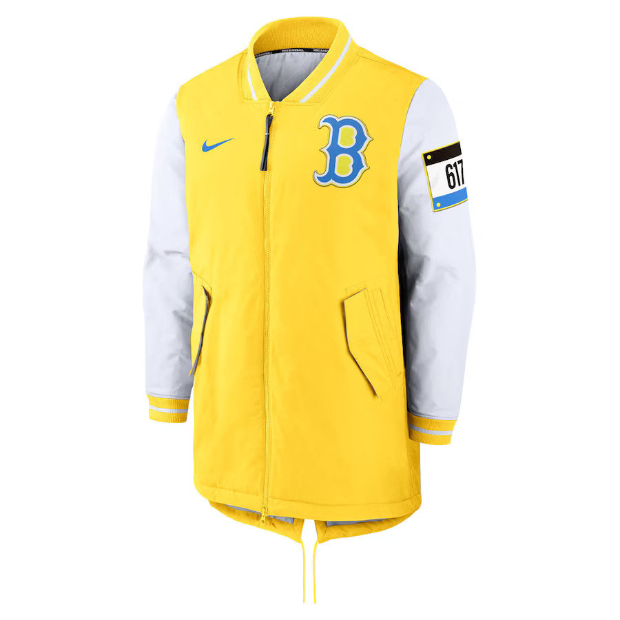 Boston Red Sox City Connect Authentic Dugout Jacket Nike Size Large