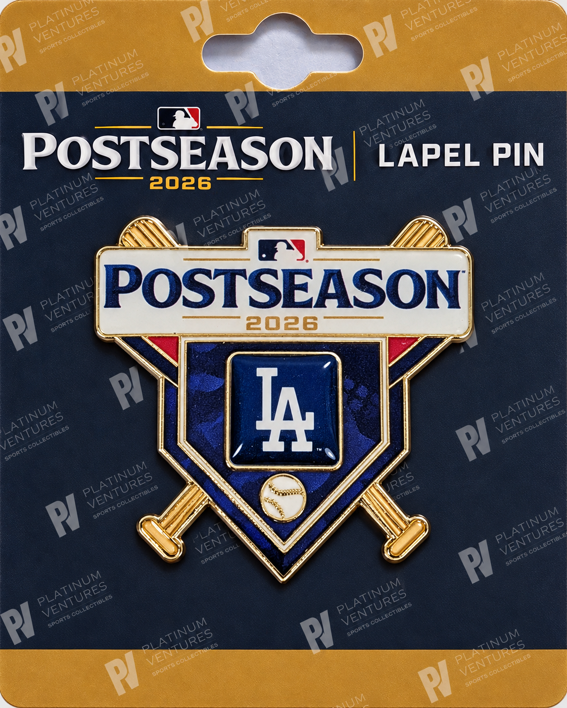 2026 Los Angeles Dodgers MLB Postseason Pin NLDS Division Champions