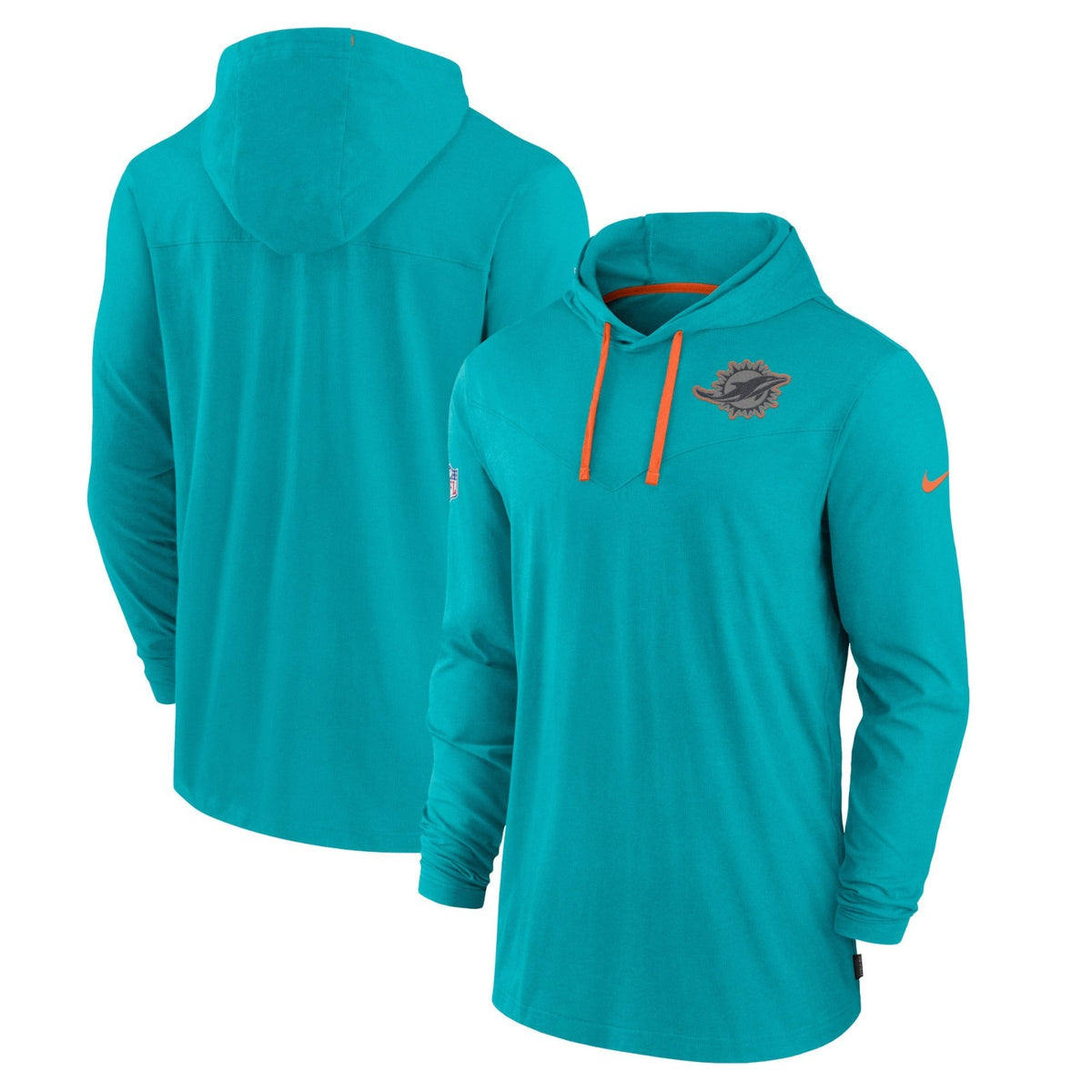 Miami Dolphins Nike Sideline Hoodie Pop Sweatshirt Large