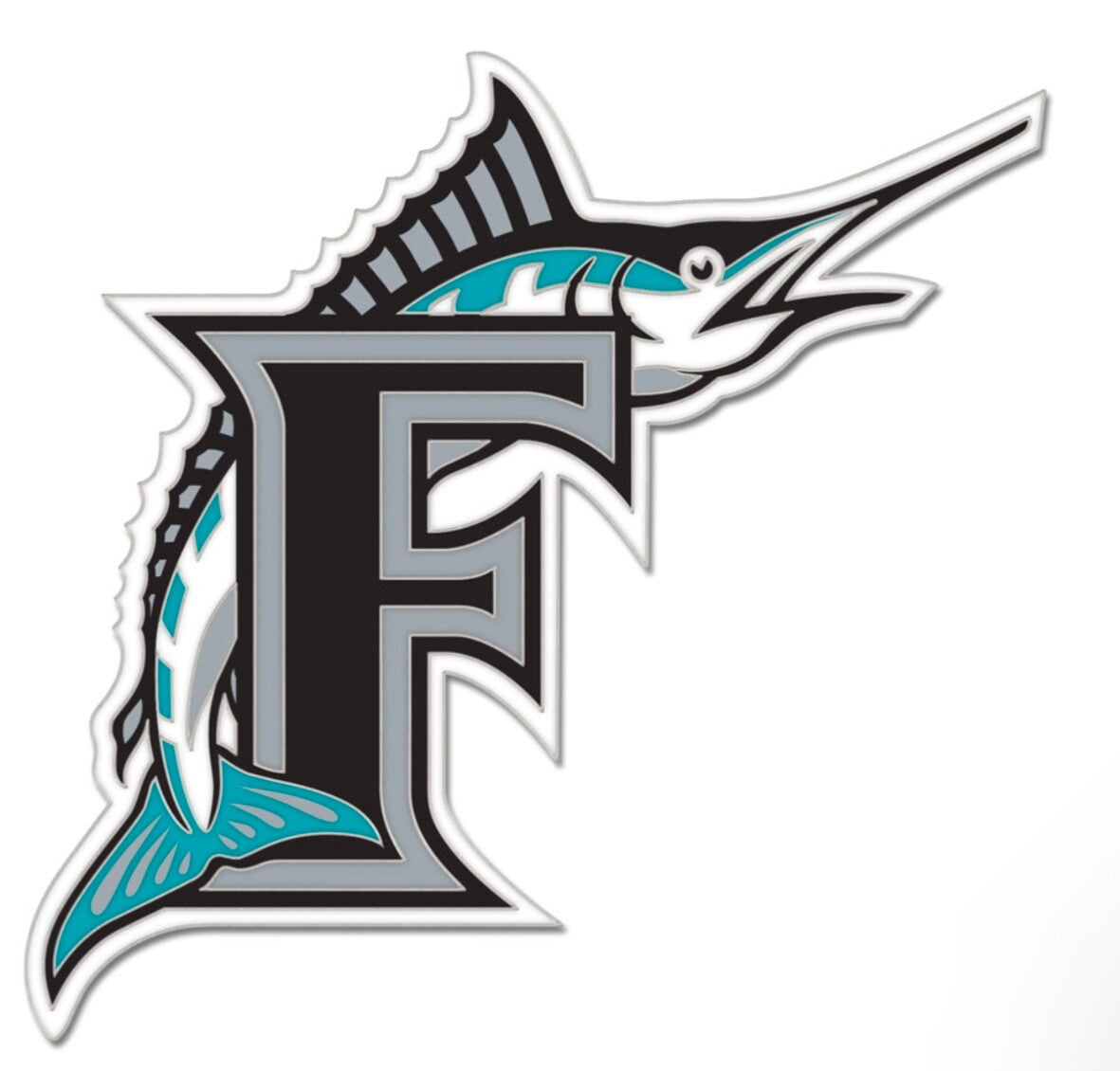 MLB Florida Marlins Logo Pin