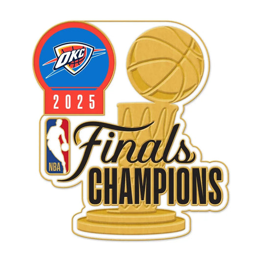 Oklahoma City Thunder 2025 NBA Finals Champions Pin