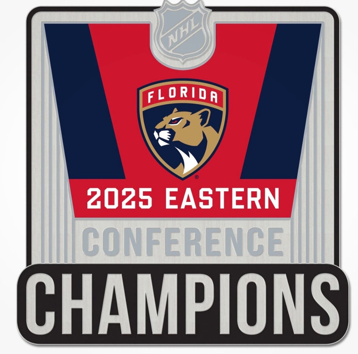 Florida Panthers 2025 Eastern Conference champions Stanley Cup Pin