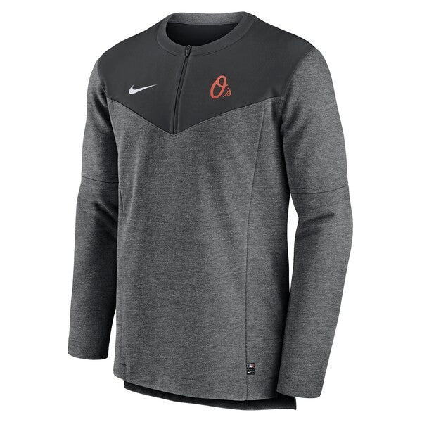 Baltimore Orioles Nike Authentic Collection Game Time Half Zip Large
