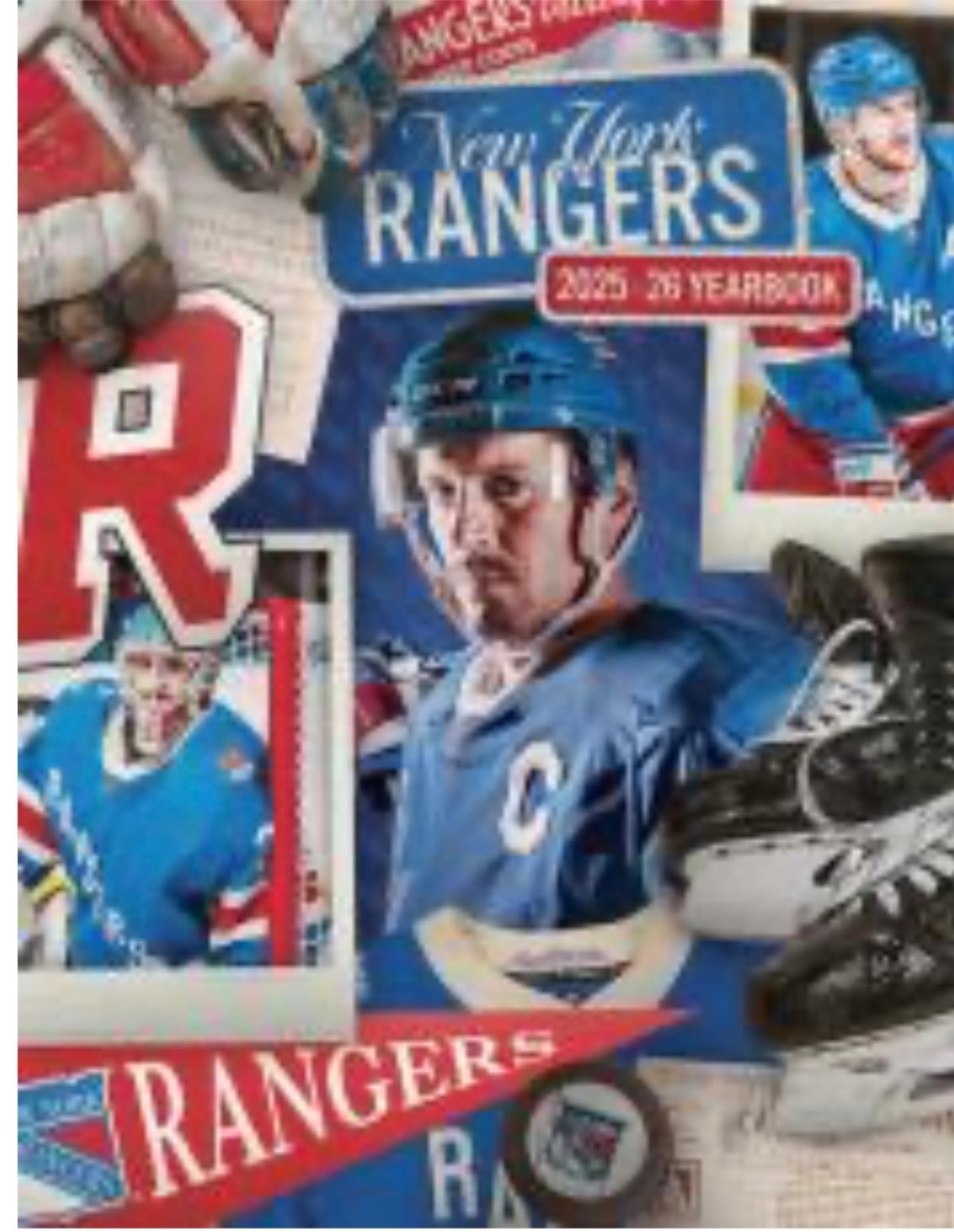 2025-2026 NHL NY New York Rangers Official Yearbook 100th Anniversary Centennial