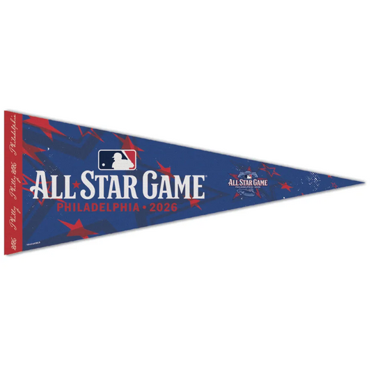 2026 MLB All Star Game Logo Premium 16x30 Pennant Philadelphia Phillies