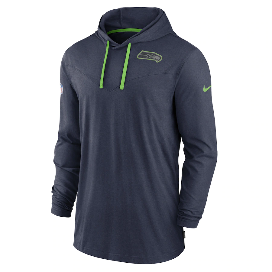 Seattle Seahawks Nike Sideline Hoodie Pop Sweatshirt Large