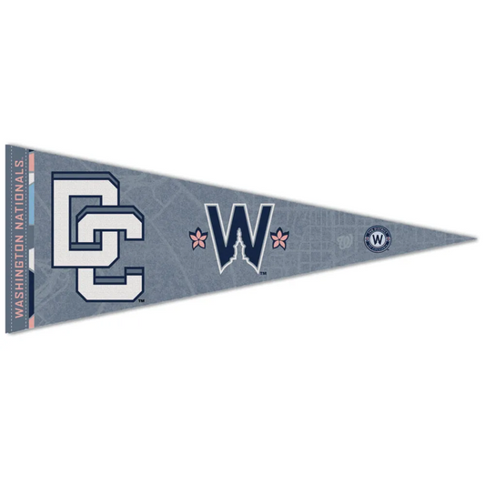 WASHINGTON NATIONALS PREMIUM QUALITY PENNANT 12"X30" BANNER MLB CITY CONNECT