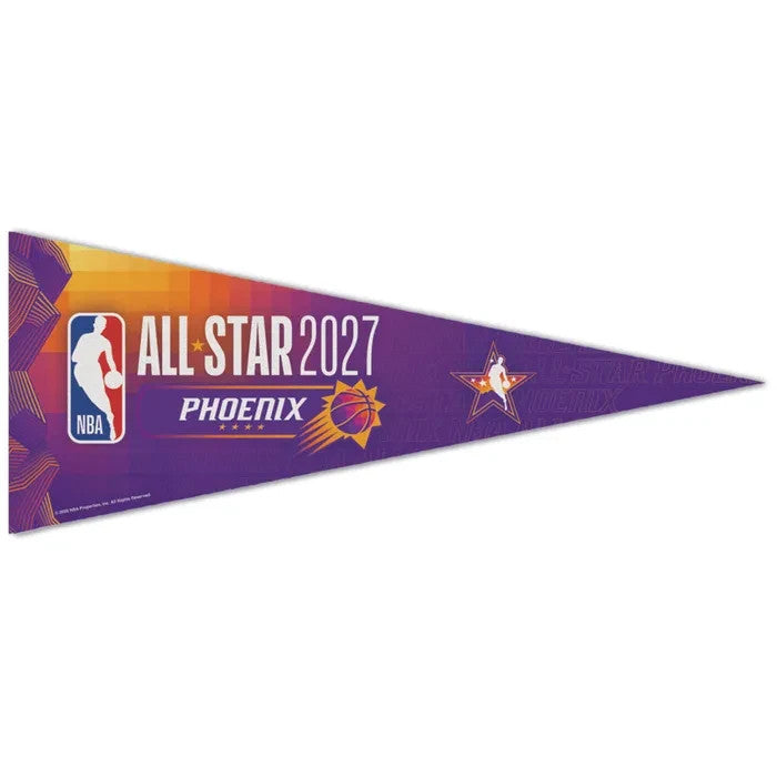 2027 NBA ALL STAR GAME LOGO PENNANT PHOENIX SUNS