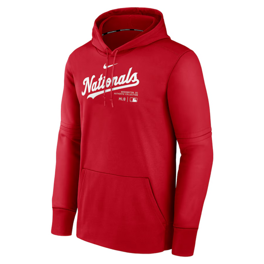 Washington Nationals Authentic Collection Nike Hoodie Sweatshirt Size Large