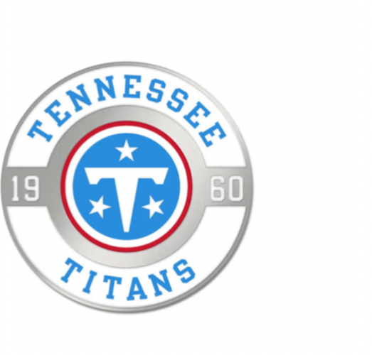 Tennessee Titans 2026 Logo Lapel Pin NFL Cam Ward