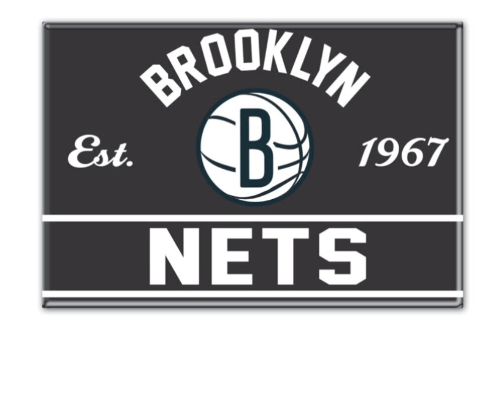NBA Brooklyn Nets Logo Magnet