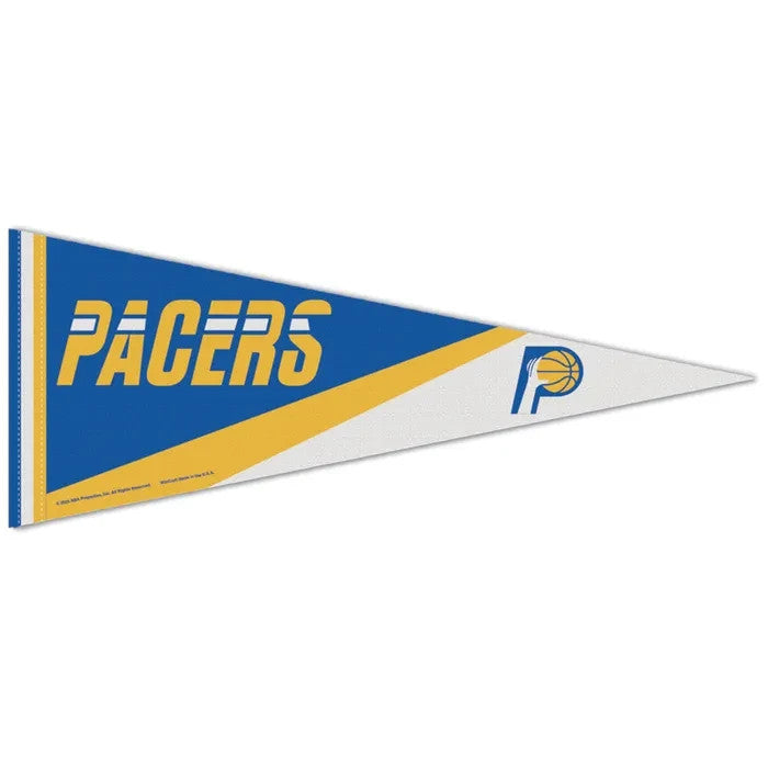 NBA CITY EDITION 2025-2026 INDIANA PACERS PREMIUM PENNANT 12X30