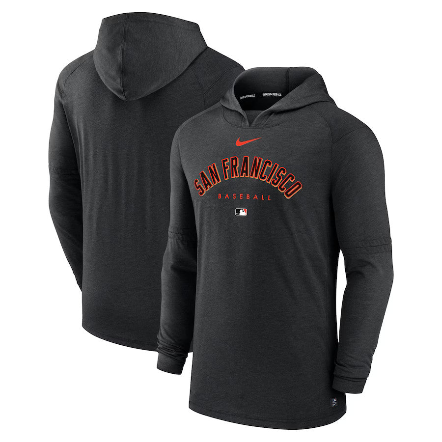 San Francisco Giants Nike Authentic Collection Early Work Tri Blend Hoodie Large