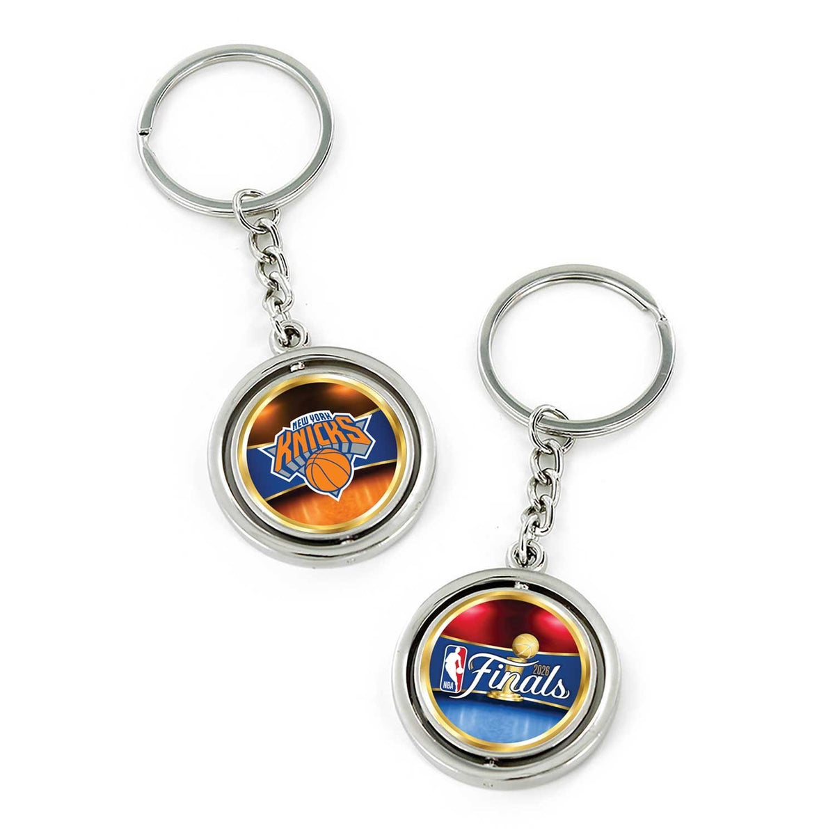 2026 New York Knicks NBA Finals Spinning Keychain Eastern Conference Champions