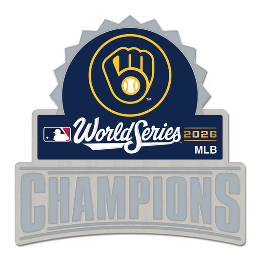 2026 World Series Champions Milwaukee Brewers Championship Pin v2