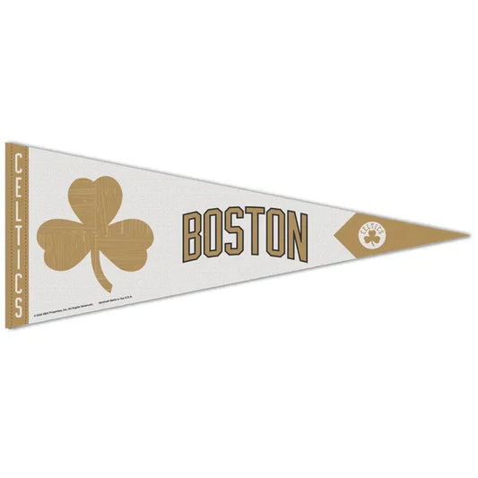 NBA CITY EDITION 2025-2026 BOSTON CELTICS PREMIUM PENNANT 12X30