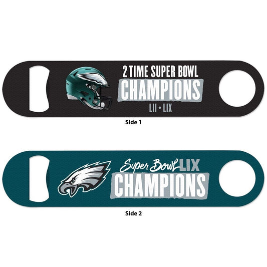 Philadelphia Eagles Super Bowl LIX 59 Champioms Bottle Opener