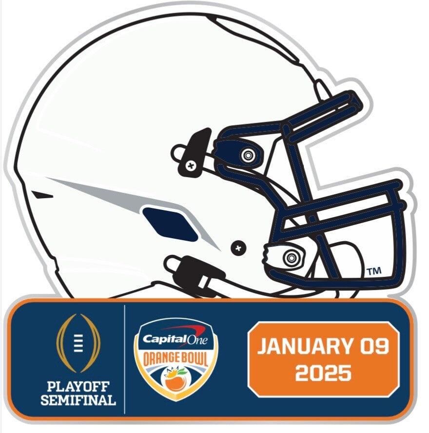 2024 2025 Penn State Orange Bowl Logo Pin College Football Playoff CFP Fiesta