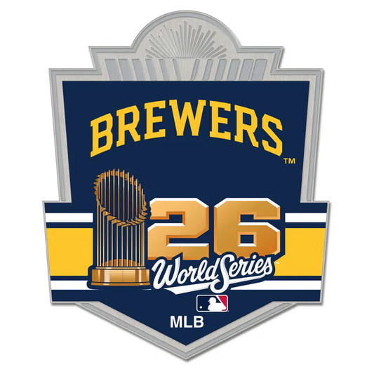 2026 MLB NL Champions Milwaukee Brewers Collector Pin V2 NLCS World Series