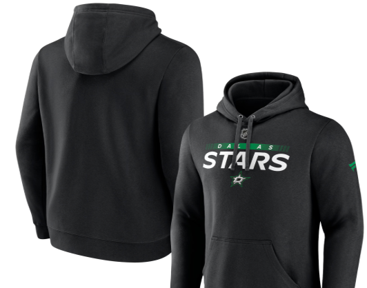 Dallas Stars NHL Fanatics Brand Hoodie Sweatshirt Pro Locker Room Large