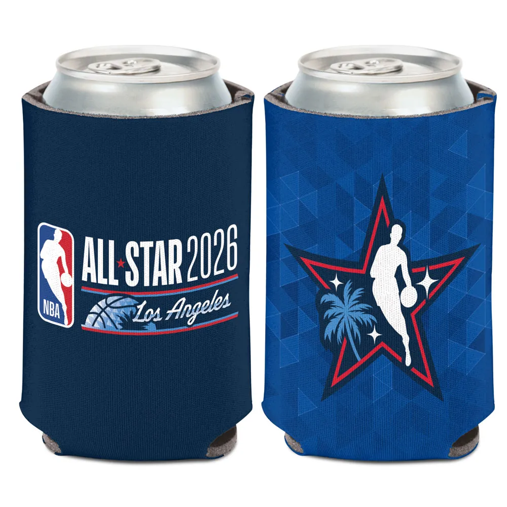 2026 NBA ALL STAR GAME LOGO CAN COOLER KOOZIE LOS ANGELES CLIPPERS LAKERS
