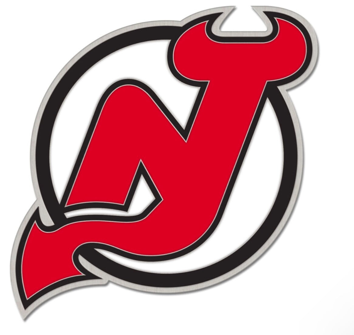 NHL New Jersey Devils Logo Pin