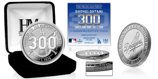 Shohei Ohtani Los Angeles Dodgers 300th Career Home Run Coin 7/7/26