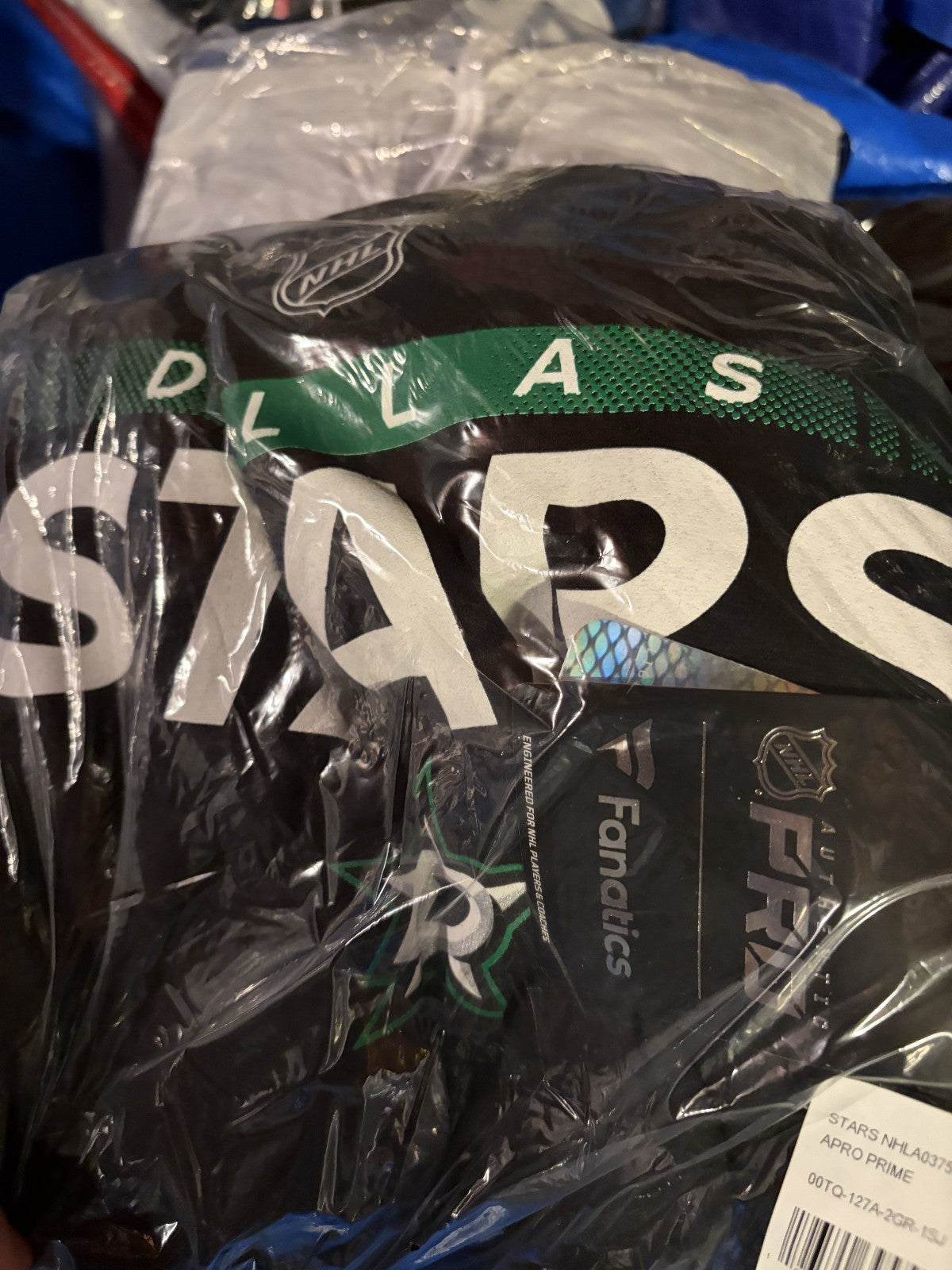 Dallas Stars NHL Fanatics Brand Hoodie Sweatshirt Pro Locker Room Large